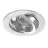 Noxion Wpuszczany Spot Drome MR16 uchylny Aluminium | Aukko 69mm - GU10 Trzonek