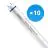 Opakowanie 10x Philips Rura LED T8 MASTER (EM/Mains) Ultra Output 14.7W 2500lm - 865 Światło dzienne | 120cm - Zamienne 36W