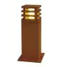 SLV Plac 40 Lampa podłogowa Stal Zardzewiały | Zewnętrzna - IP55 - Nadaje Się Do 1x E27 