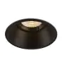 SLV Horn-O Spot Aluminium Czarny Okrągła | Aukko 95mm - Nadaje Się Do 1x GU10 