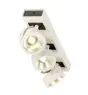 SLV Kalu Triple Ściana i Lampa sufitowa Aluminium Valkoinen 47W 3400lm - 830 Ciepła Biel | Ściemnianie 