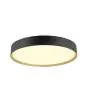 SLV Decona 42 Lampa sufitowa Aluminium Czarny Złoty Okrągła 23W 2680lm - 930-940 CCT | IP44 - Najlepsze Renderowanie Kolorów - Ściemnianie 