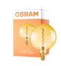Osram Vintage 1906 LED E27 Globe Włókno Złoty 200mm 5W 300lm - 820 Bardzo Ciepła Biel | Ściemnianie - Zamienne 40W