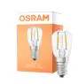 Osram Specjalny T LED E14 Rurowy Włókno Przezroczysty 1.6W 50lm - 824 Bardzo Ciepła Biel | Zamienne 5W
