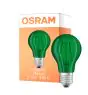 Osram LED Star Classic Decor E27 Gruszka Włókno Matowy 2.5W 45lm - Green |Zamienne 7W