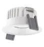 Ledvance LED Spot Fix Aluminium Valkoinen 8W 680lm 36D - 930 Ciepła Biel | Aukko 68mm - IP44 - Najlepsze renderowanie kolorów - Ściemnianie