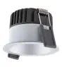 Ledvance LED Spot Ciemnylight Aluminium srebro 8W 680lm 36D - 930 Ciepła Biel | Aukko 68mm - IP44 - Najlepsze renderowanie kolorów - Ściemnianie