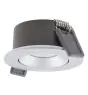 Ledvance LED Spot Air Adjust Aluminium srebro 4W 320lm 36D - 930 Ciepła Biel | Aukko 68mm - IP23 - Najlepsze renderowanie kolorów - Ściemnianie