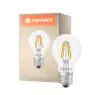 Ledvance Classic LED E27 Gruszka Włókno Przezroczysty 3.4W 470lm - 827 Bardzo Ciepła Biel | Ściemnianie - Zamienne 40W