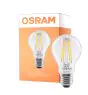 Osram Smart+ Matowaer E27 Gruszka Włókno Przezroczysty 6W 806lm - 827 Bardzo Ciepła Biel | Ściemnianie - Via Smart Device Only - Zamienne 60W