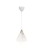DFTP by Nordlux Strap 27 Lampa Wisząca Szkło i Metal Valkoinen | Nadaje Się Do E27