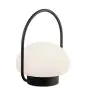 Nordlux Lampa Stołowa Sponge Akumulator Czarny 4.8W 300lm - 827 Bardzo Ciepła Biel | 3-Stopniowy Ściemnianie