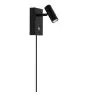 Nordlux Światło ścienne Omari 3.2W 827 320lm 41D Czarny - Metal | Bardzo Ciepła Biel