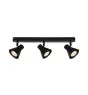 Nordlux Eik 3 Spot Metal Czarny | Nadaje Się Do 3x GU10