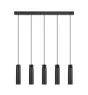 Nordlux Lampa Wisząca Tilo Metal Czarny | IP20 - Nadaje Się Do 5x GU10