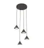 Emibig Lampa Wisząca Elit Stal Czarny | Nadaje Się Do 4x GX53 - Max 10W