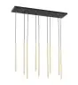 Emibig Lampa Wisząca Selter Stal Czarny | Nadaje Się Do 9x G9 - Max 8W