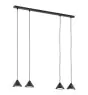Emibig Lampa Wisząca Elit Stal Czarny | Nadaje Się Do 4x GX53 - Max 12W