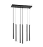 Emibig Lampa Wisząca Selter Stal Czarny | Nadaje Się Do 6x G9 - Max 8W