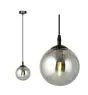 Emibig Lampa Wisząca Cosmo Stal Czarny | Nadaje Się Do 1x E14 - Max 10W