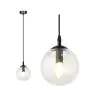 Emibig Lampa Wisząca Cosmo Stal Czarny | Nadaje Się Do 1x E14 - Max 10W