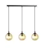 Emibig Lampa Wisząca Cosmo Stal Czarny | Nadaje Się Do 3x E14 - Max 10W