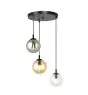 Emibig Lampa Wisząca Cosmo Stal Czarny | Nadaje Się Do 3x E14 - Max 10W