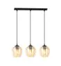 Emibig Lampa Wisząca Istar Stal Czarny | Nadaje Się Do 3x E27 - Max 10W