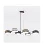 Emibig Lampa Wisząca Drumz Stal Czarny | Nadaje Się Do 6x E14 - Max 10W