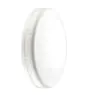 Noxion LED Bulkhead Econox Valkoinen 20W 1800lm - 830 Ciepła Biel | 360mm - IP66 - Czujnik ruchu i światła - Nagły wypadek 1 godziny 