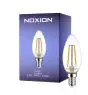 Noxion Lucent LED E14 świeca Włókno Przezroczysty 2.5W 250lm - 827 Bardzo Ciepła Biel | Zamienne 25W