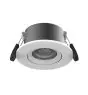 Noxion LED Spot Ares Firerated 6W 540lm 927-940 3CCT- Uchylny Valkoinen| Aukko 68mm