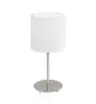 Eglo Lampa Stołowa Pasteri Stal Satynowy Nikiel | IP20 - Nadaje Się Do 1x E27 