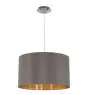 Eglo Lampa Wisząca Maserlo Stal Satynowy Nikiel | Nadaje Się Do E27
