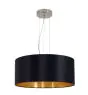 Eglo Lampa Wisząca Maserlo Stal Satynowy Nikiel | Nadaje Się Do 3x E27