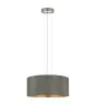 Eglo Lampa Wisząca Maserlo Stal Satynowy Nikiel | Nadaje Się Do 3x E27