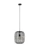 Eglo Lampa Wisząca Rinroe Stal Czarny | Nadaje Się Do E27