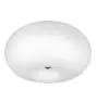 Eglo Lampa sufitowa Optica Stal Satynowy Nikiel | Nadaje Się Do 2x E27