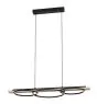 Eglo Lampa Wisząca Boyal Drewno Czarny, Brązowy 40.5W 3600lm - 830 Ciepła Biel | Ściemnianie