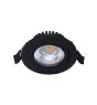 Noxion LED Uchylny Slim Spot Czarny Okrągła 6W 550lm 60D - 927 Bardzo Ciepła Biel | 85mm - IP54 - Ściemnianie - Najlepsze Renderowanie Kolorów