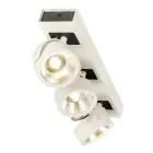 SLV Kalu Triple Ściana i Lampa sufitowa Aluminium Valkoinen 47W 3400lm - 830 Ciepła Biel | Ściemnianie 