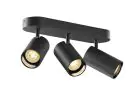 SLV Asto Aluminium Spot Czarny | Nadaje Się Do 3x GU10