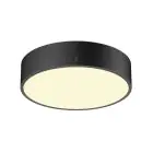SLV Medo Pro 30 Ściana i Lampa sufitowa Aluminium Czarny Okrągła 10W 1350lm - 930-940 CCT | IP50 - Najlepsze Renderowanie Kolorów - Ściemnianie 