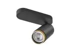 SLV Grip! Aluminium Spot Czarny | Nadaje Się Do 1x GU10