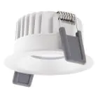 Ledvance LED Spot Fix Aluminium Valkoinen 8W 680lm 36D - 930 Ciepła Biel | Aukko 68mm - IP44 - Najlepsze renderowanie kolorów - Ściemnianie