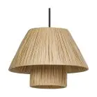 Ledvance Decor Bamboo Papier/Stal Hut 280 Brązowy | Nadaje Się Do E27