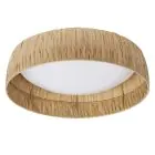 Ledvance LED Decor Ściana i Lampa sufitowa Bambus Brązowy 18W 750lm - 830 Ciepła Biel