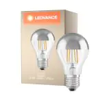 Ledvance  Classic LED E27 Gruszka Włókno Mirror 6.5W 650lm - 827 Bardzo Ciepła Biel | Zamienne 50W