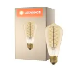 Ledvance Vintage 1906 LED E27 Gruszka Złoty 4.8W 420lm - 822 Bardzo Ciepła Biel | Ściemnianie - Zamienne 37W