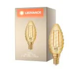 Ledvance Vintage 1906 LED E14 świeca Złoty 2.5W 220lm - 824 Bardzo Ciepła Biel | Zamienne 25W